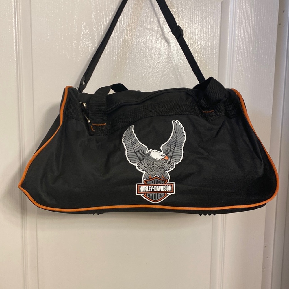 Harley Davidson travel bag.